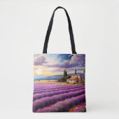 Sac cadeau avec lavande (Devant)