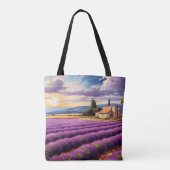 Sac cadeau avec lavande (Dos)