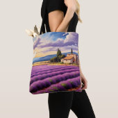 Sac cadeau avec lavande (De près)