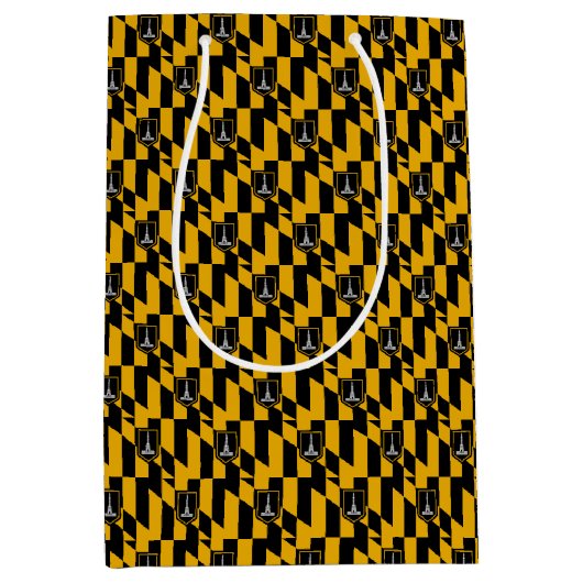 Sac cadeau avec le drapeau de Baltimore, USA (Devant)
