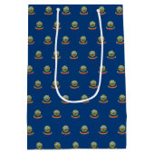 Sac cadeau avec le drapeau de l'Idaho, USA (Dos)