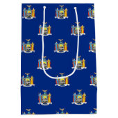 Sac cadeau avec le drapeau de New York, USA (Dos)