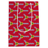 Sac cadeau avec le drapeau de St. Louis, USA (Dos)