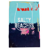 Sac cadeau avec vibe de plage salée (Devant)