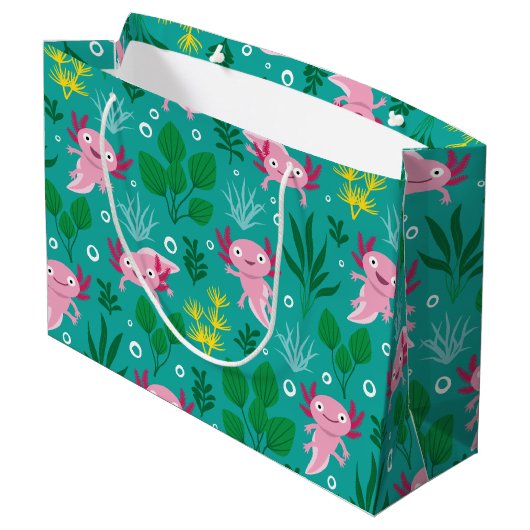 Sac cadeau Axolotl (Dos Angle)