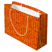 Sac cadeau Aztek Orange (Dos Angle)