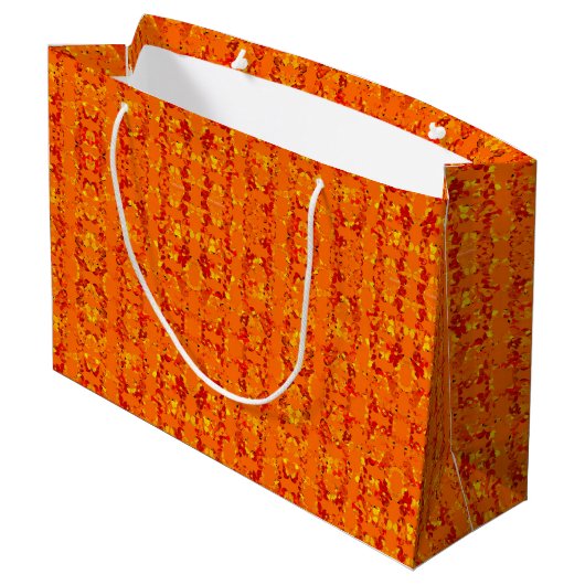Sac cadeau Aztek Orange (Dos Angle)