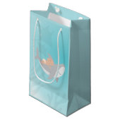 Sac cadeau Baby shower de requin doux (Devant Angle)