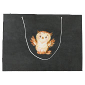 Sac cadeau Baby shower pour animaux de bois (Dos)