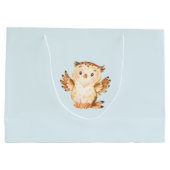Sac cadeau Baby shower pour animaux de bois (Dos)