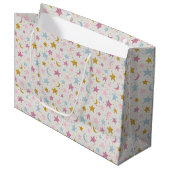 Sac cadeau baby shower - Twinkle Twinkle Twilight (Devant Angle)