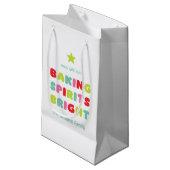 Sac Cadeau Baking Spirits Bright (Devant Angle)