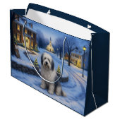 Sac Cadeau Bearded Collie (Dos Angle)