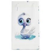 Sac Cadeau Bébé Canard Blanc Mignon (Dos)