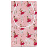 Sac cadeau Black Ballerina Holiday (Dos)