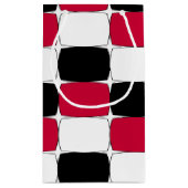 Sac cadeau Black, White et Red Fish Eye (Dos)