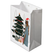 Sac cadeau Black Woman (Devant Angle)