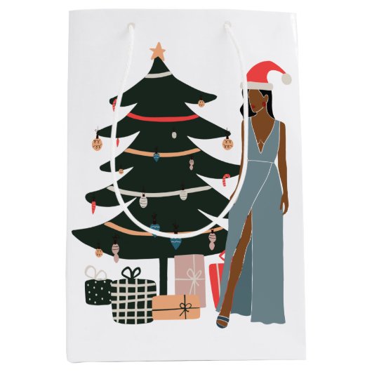 Sac cadeau Black Woman (Devant)