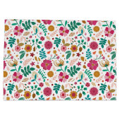 Sac cadeau blanc aux multiples couleurs (Dos)