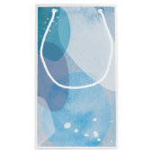 Sac cadeau bleu Pacifique (Dos)