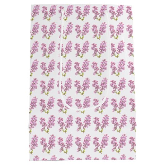 Sac cadeau - Blossoms Lilac (Dos)