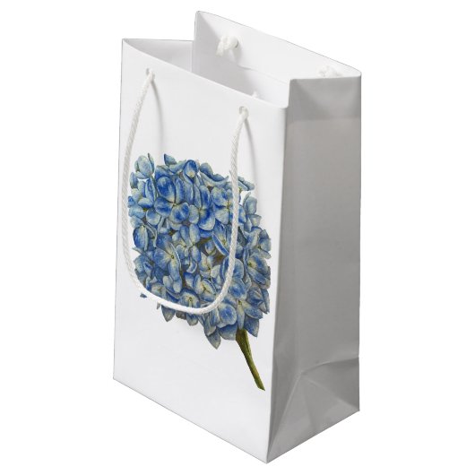 Sac cadeau Blue Hydrangea (Dos Angle)