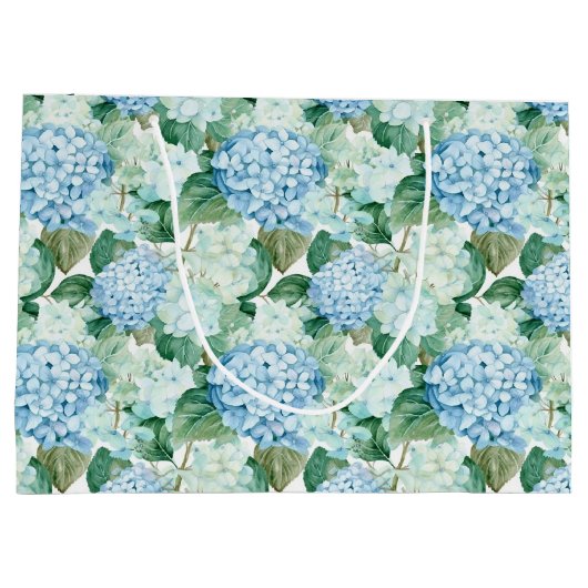Sac cadeau Blue Hydrangeas (Dos)