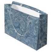 Sac cadeau Blue Marble (Dos Angle)