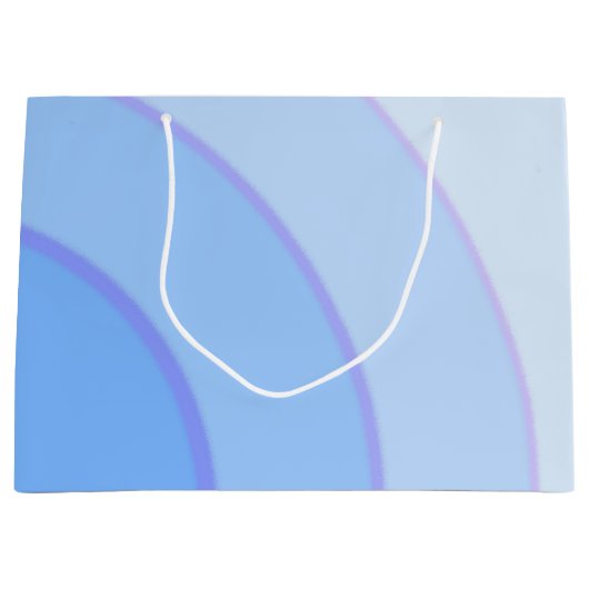 Sac cadeau Blue Swirls (Devant)