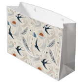 Sac cadeau Boho Swallow & Sun (Dos Angle)