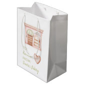 Sac Cadeau Bonhomme de Neige Merci pour Votre Douc (Dos Angle)