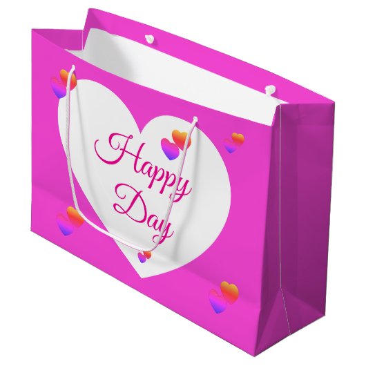 Sac Cadeau Bonne Journée (Devant Angle)