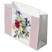 Sac cadeau Bouquet de fleurs (Dos Angle)