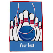 Sac cadeau Bowling Design (Devant)