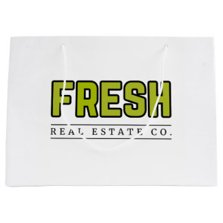Sac cadeau brillant FRESH (grand)