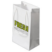 Sac cadeau brillant FRESH (petit) (Dos Angle)