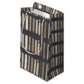 Sac cadeau Brown bande (Devant Angle)