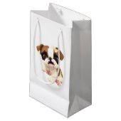 Sac cadeau Bulldog anglais (Devant Angle)