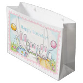 Sac Cadeau Bunny Anniversaire (Dos Angle)