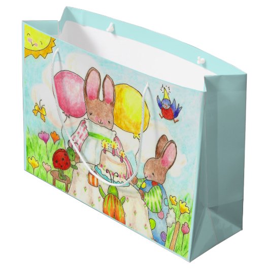 Sac cadeau Bunny et Bug (Dos Angle)