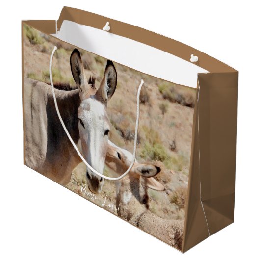 Sac cadeau Burro Love (Dos Angle)