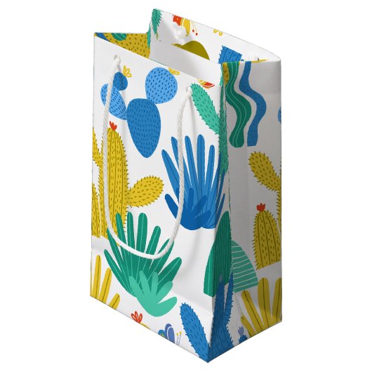 Sac cadeau Cactus (Devant Angle)