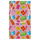 Sac cadeau cadeau coloré (Dos)