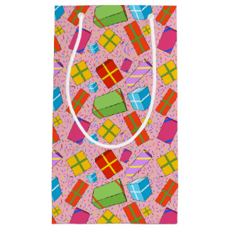 Sac cadeau cadeau coloré