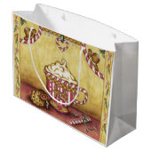 Sac cadeau café pain d'épices (Dos Angle)