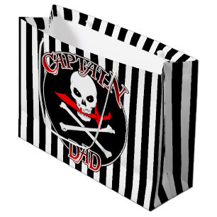 Sac cadeau Capitaine Papa
