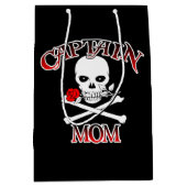 Sac cadeau Captain Mom (Devant)