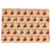 Sac cadeau Cardinal de style vintage (Dos)