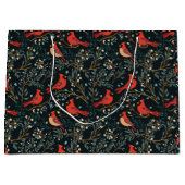 Sac cadeau Cardinal vintage (Devant)