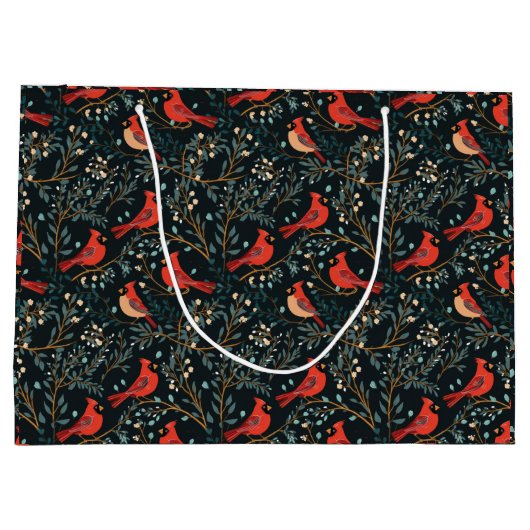 Sac cadeau Cardinal vintage (Dos)